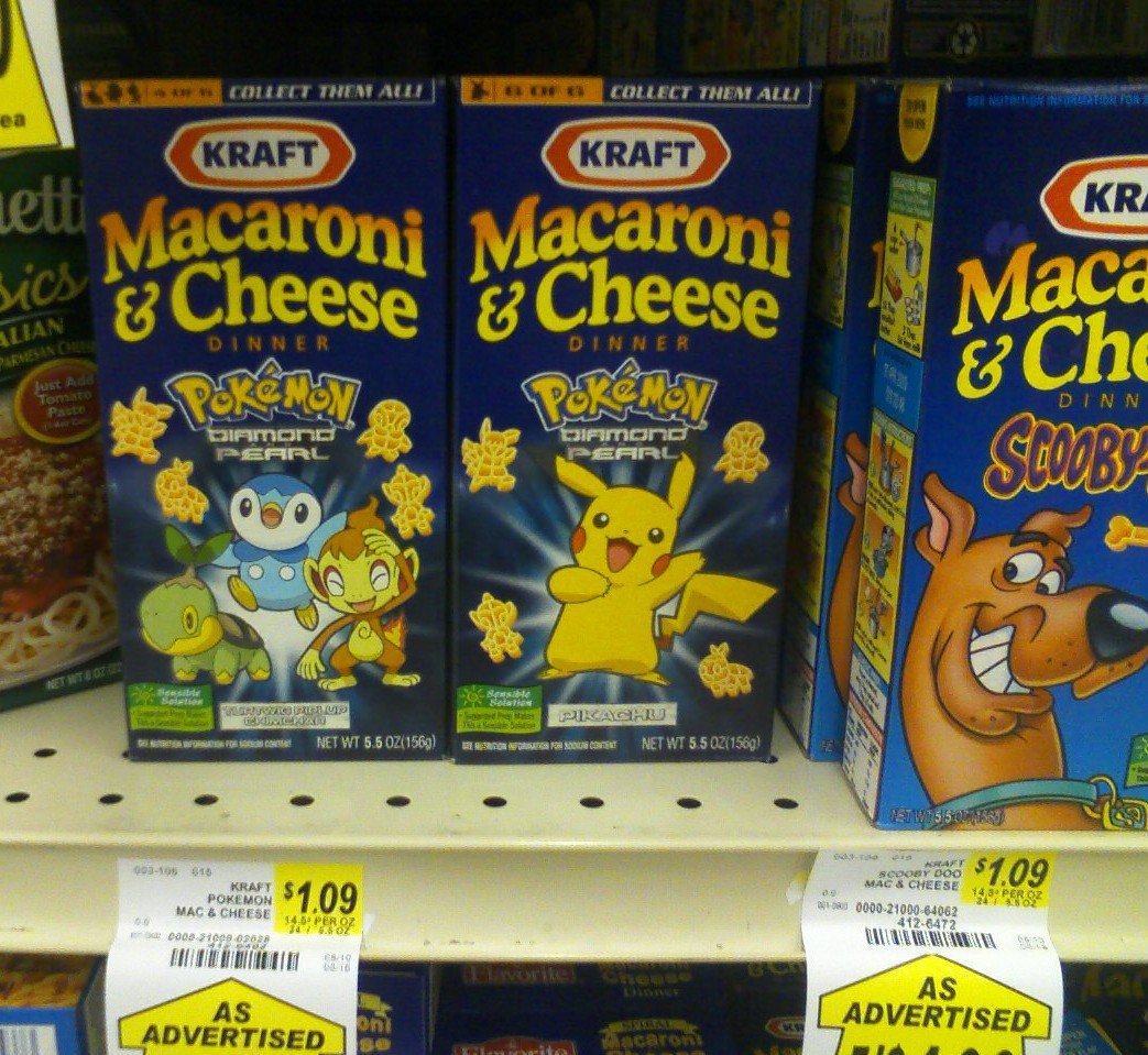 Pokemon Macaroni and Cheese
