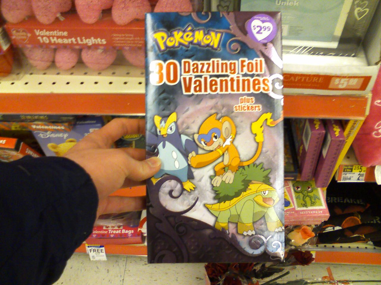Pokemon DP Foil Valentine's Day Cards (Front)