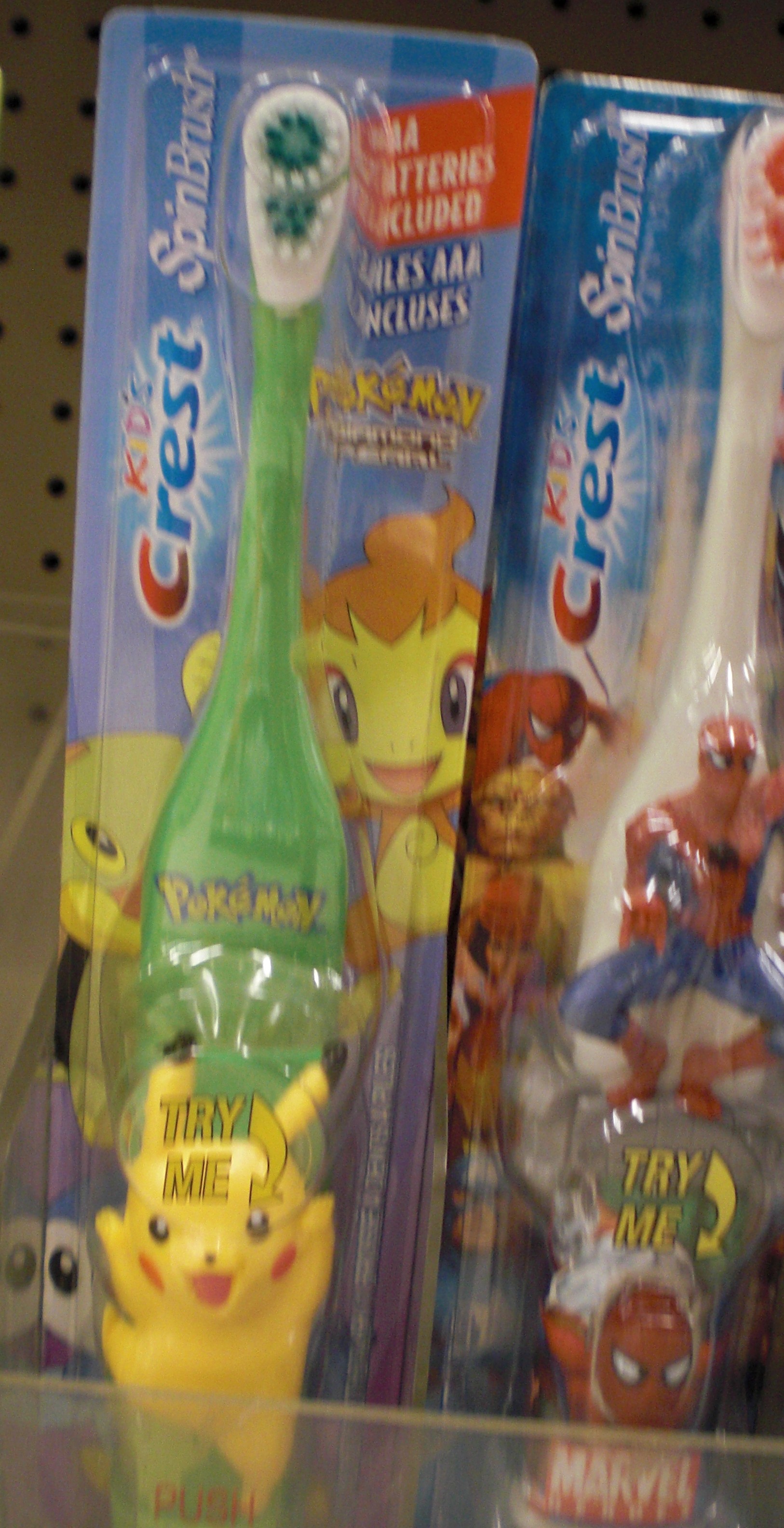 Pokemon DP Toothbrush at Walgreens