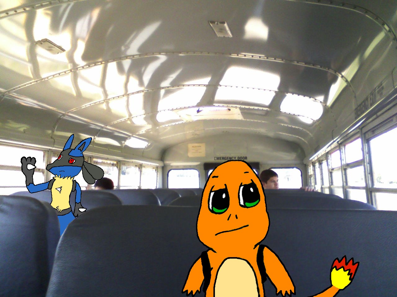 Pokemon on my bus